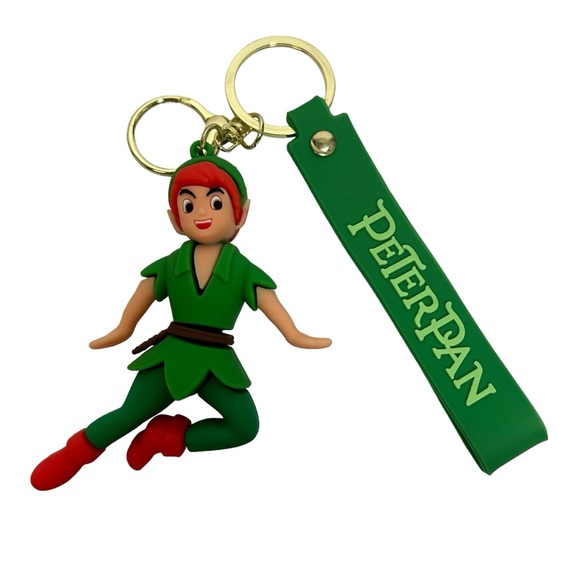 Disney’s Peter Pan 3D Silicone Keychain - Picture 3 of 9
